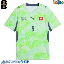 Maglie da calcio Svizzera Remo Freuler #8 Seconda Maglia Mondiali 2026  Manica Corta